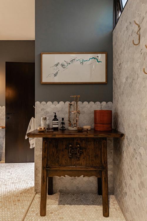 Eclectic Bathroom at A Style Like No Other