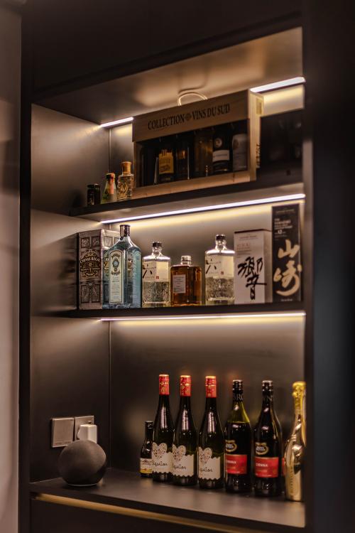 Industrial Home Bar at Tampines