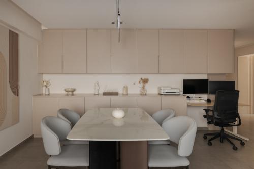 Modern Dining Room at Compassvale Haven