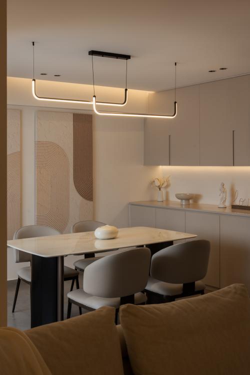 Modern Dining Room at Compassvale Haven