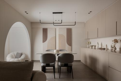 Modern Dining Room at Compassvale Haven