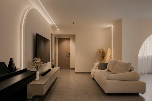 Modern Living Room at Compassvale Haven