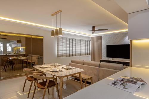 Scandinavian Living Room at Pasir Ris
