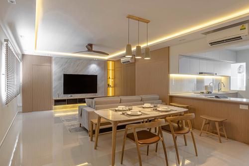 Scandinavian Living Room at Pasir Ris