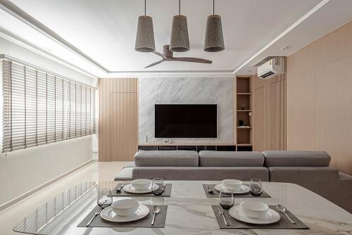 Scandinavian Living Room at Pasir Ris