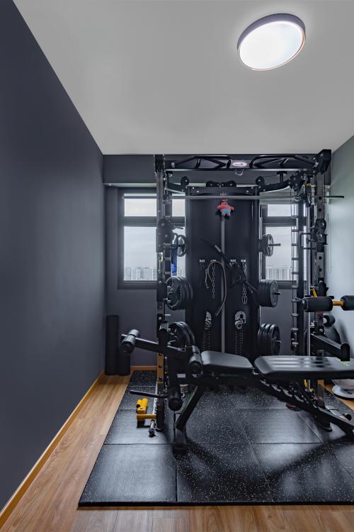 Modern Home Gym at Compassvale Helm @ Sengkang