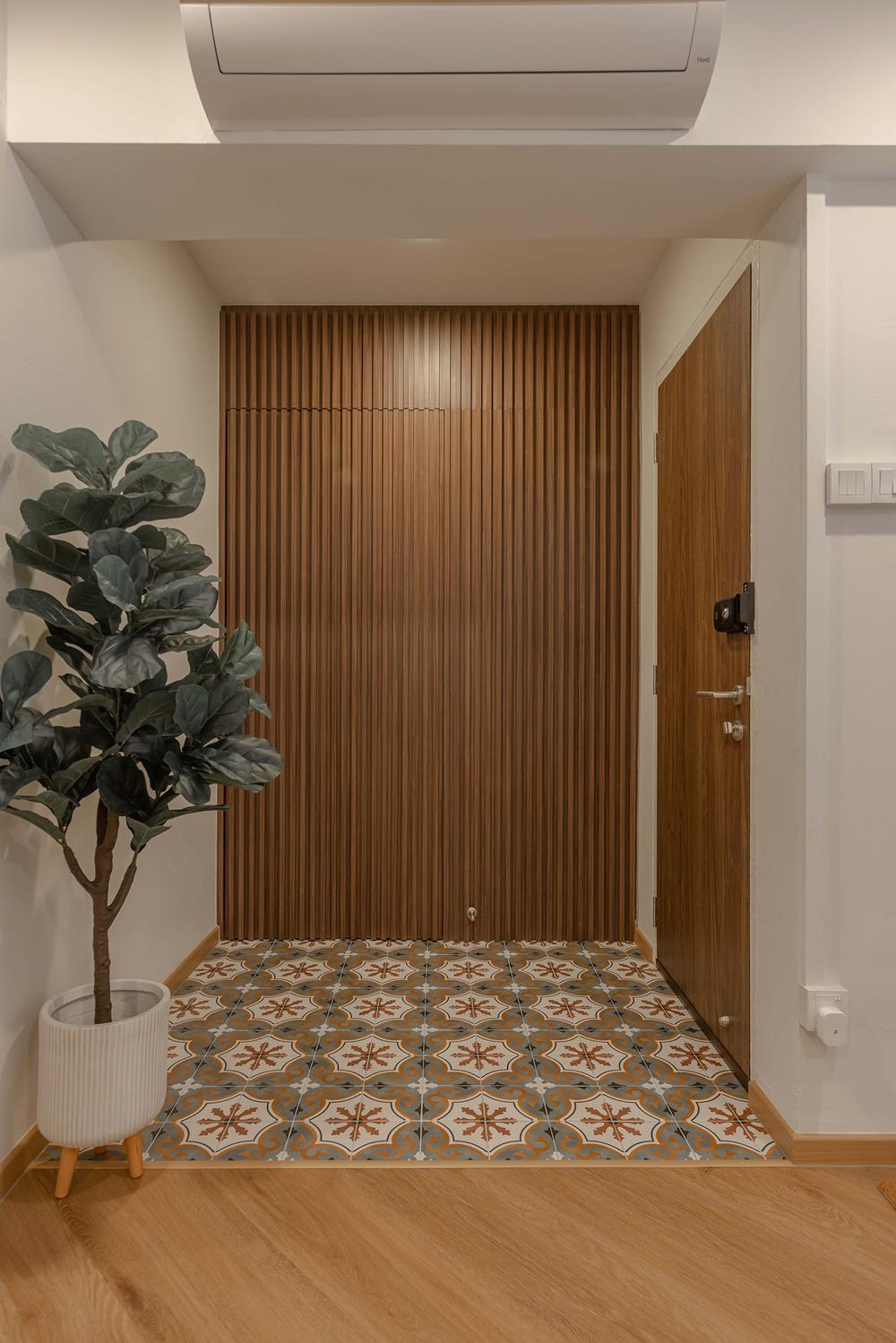 Heritage Encaustic Tiles at the Entryway