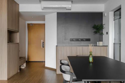 Contemporary Dining Room at Bishan Point