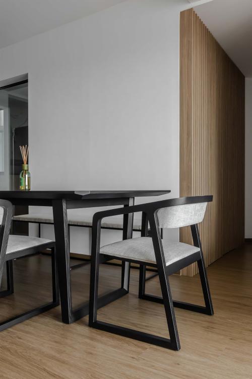 Contemporary Dining Room at Bishan Point