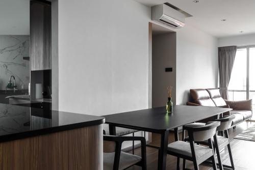 Contemporary Dining Room at Bishan Point