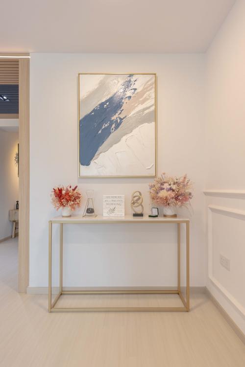 Modern Hallway at Hougang Parkedge