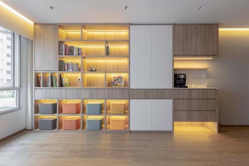 Scandinavian Living Room at Dakota Breeze