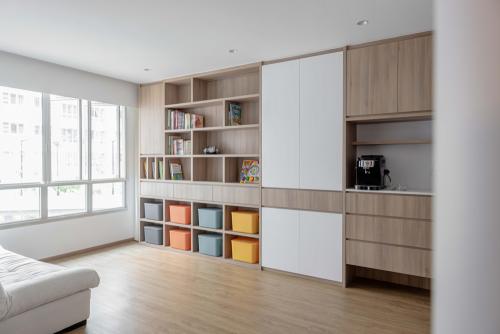 Scandinavian Living Room at Dakota Breeze