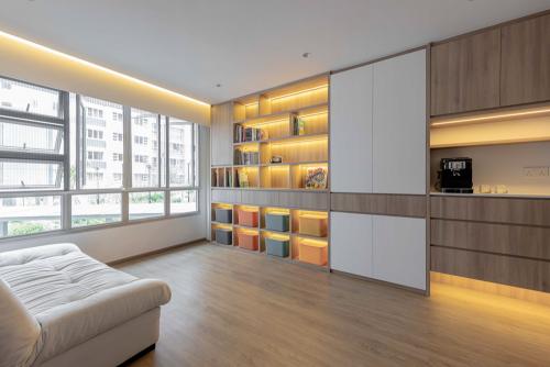Scandinavian Living Room at Dakota Breeze