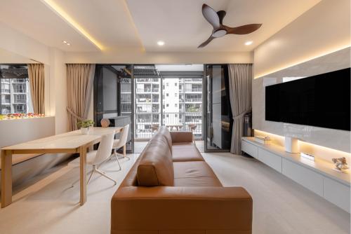 Modern Living Room at La Fiesta