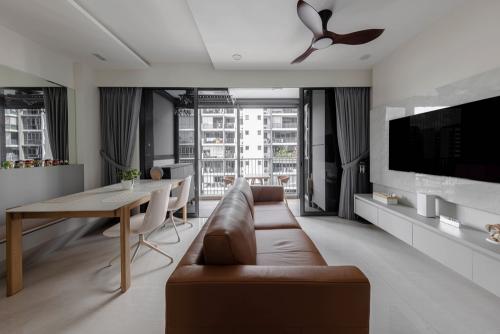 Modern Living Room at La Fiesta