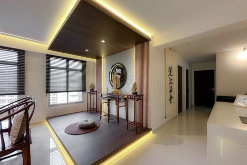 Asian Living Room at Admiralty Flora
