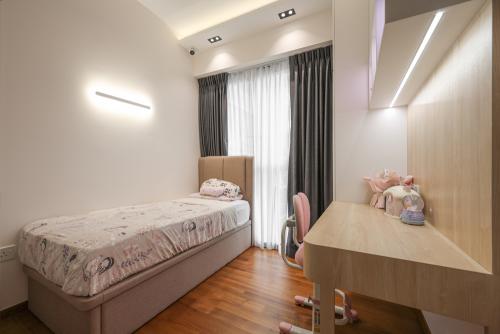 Modern Bedroom at Fourth Avenue Residences
