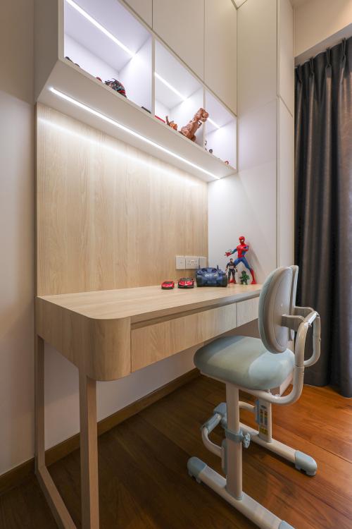 Modern Bedroom at Fourth Avenue Residences