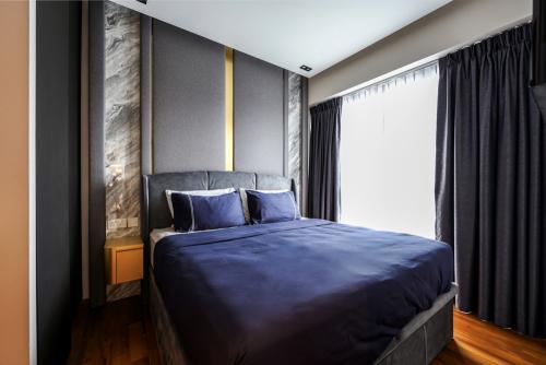 Modern Bedroom at Fourth Avenue Residences