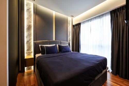 Modern Bedroom at Fourth Avenue Residences
