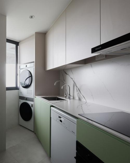 Minimalist Kitchen at The Interlace