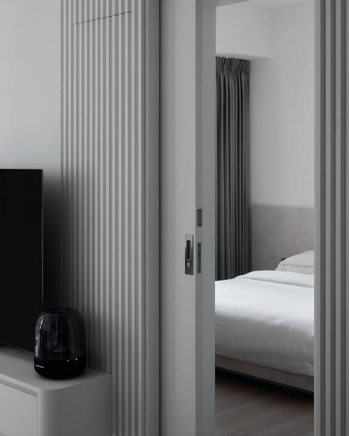 Minimalist Bedroom at Icon Residence