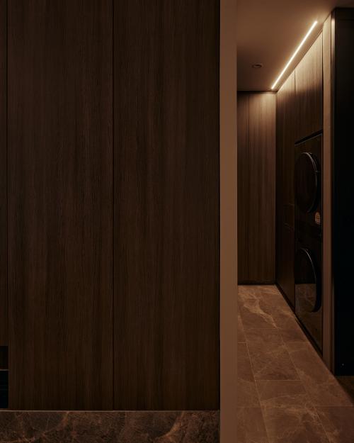 Contemporary Kitchen at Forett at Bukit Timah