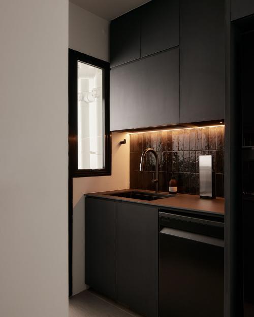 Contemporary Kitchen at Punggol Point Cove