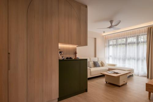 Contemporary Hallway at 233C UPPER ALJUNIED ROAD
