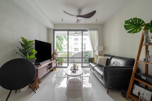 Modern Living Room at Arc @ Tampines