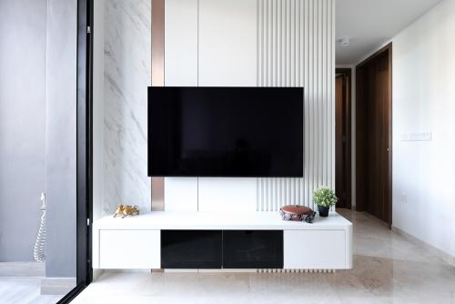 Modern Living Room at Daintree Residence