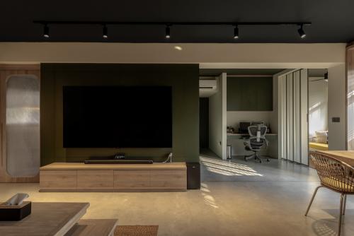 Modern Living Room at Tampines Greencourt