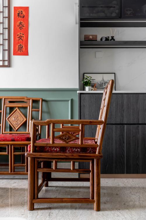 Asian Living Room at Novena Regency