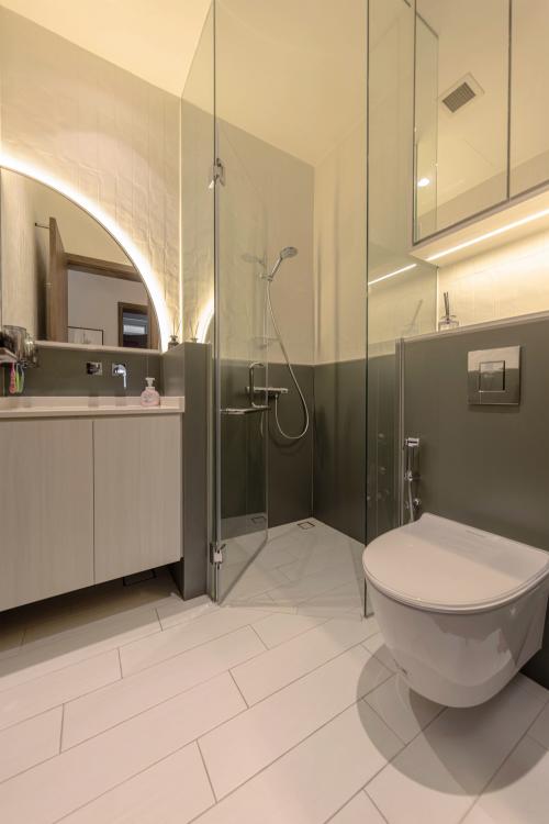 Asian Bathroom at Novena Regency