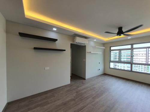 Contemporary Living Room at Punggol Eastdale