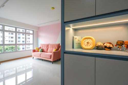 Modern Living Room at Kallang Breeze