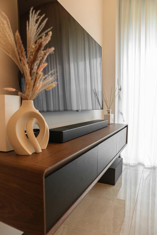 Modern Living Room at Normanton Park