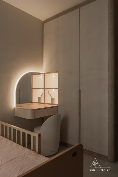 Minimalist Kids Room at 306A Tengah