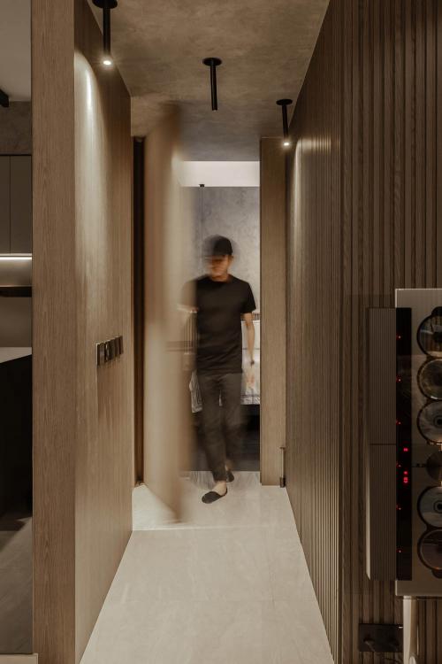 Modern Hallway at The Gentlemen’s Haven