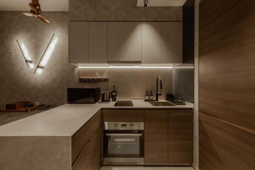 Modern Kitchen at The Gentlemen’s Haven