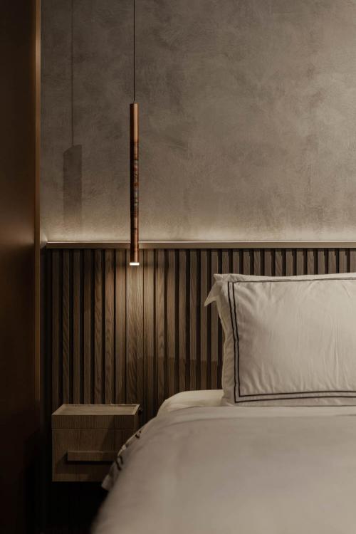 Modern Bedroom at The Gentlemen’s Haven