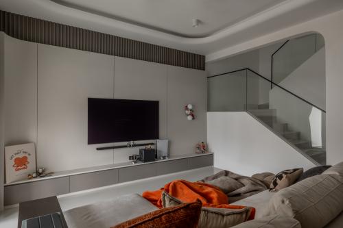 Modern Living Room at Clover Park