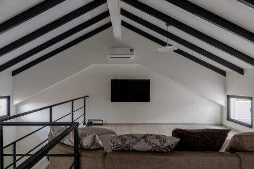 Modern Living Room at Clover Park