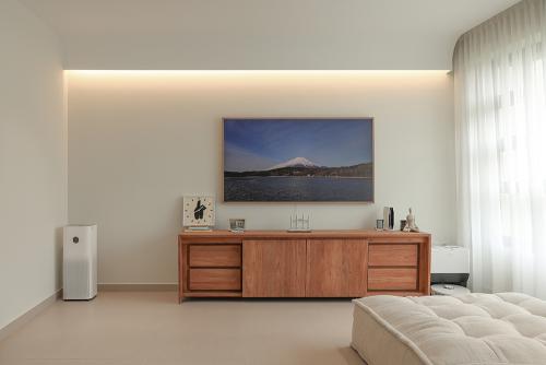 Minimalist Living Room at Tampines GreenVines