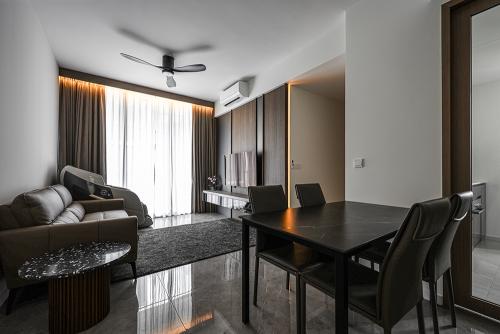 Modern Living Room at The Essence