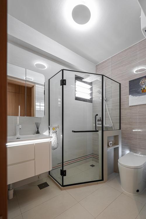 Scandinavian Bathroom at West Coast Parkview