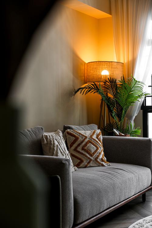 Country Living Room at Fernvale Vines 3-Gen