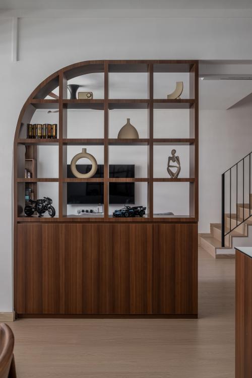 Contemporary Living Room at 186 Bishan