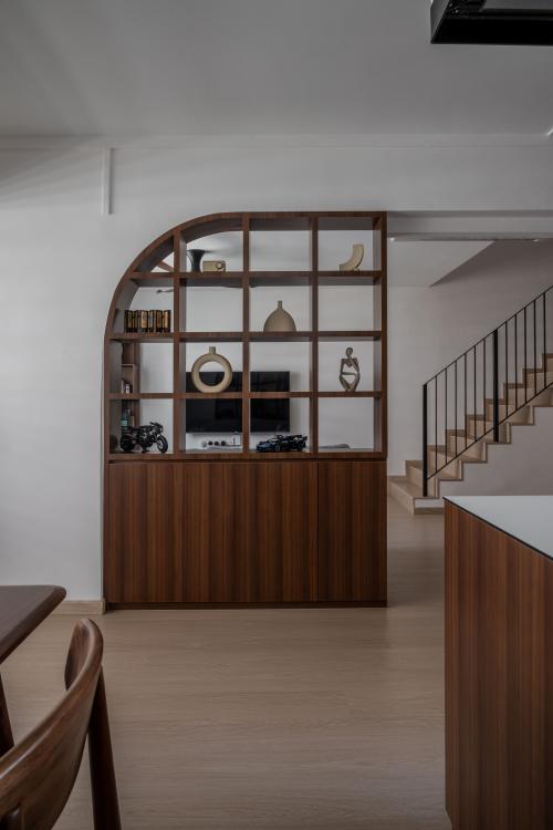 Contemporary Living Room at 186 Bishan